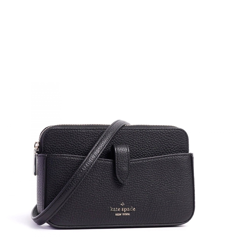 Kate Spade Leila Small Tab Crossbody Black